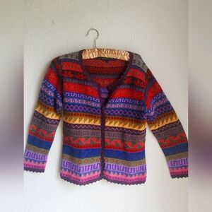 Alpaca Golden women's wool sweater